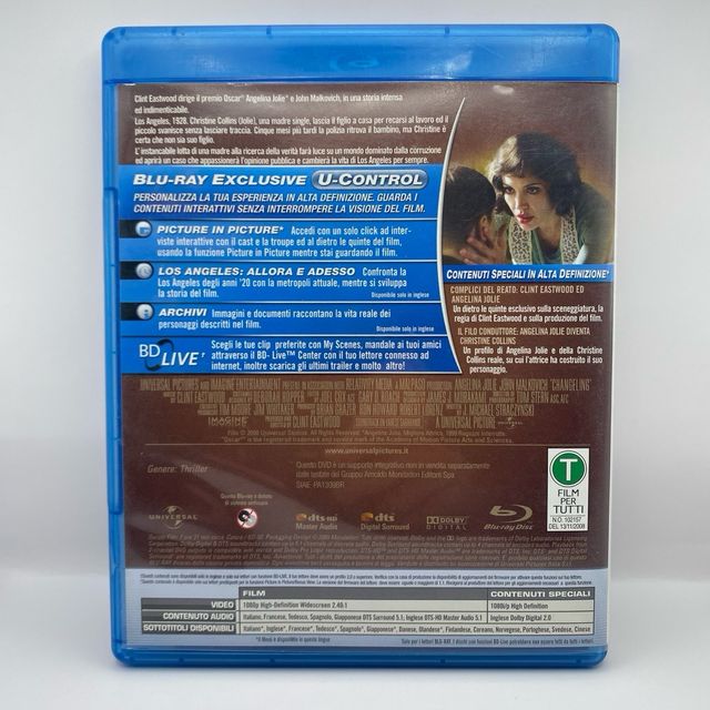 Changeling Blu-ray - Angelina Jolie