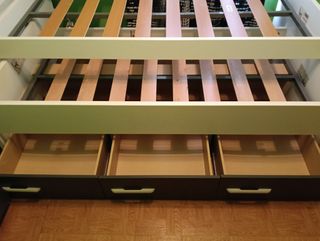 Cama nido juvenil con escritorio y estante ult.sem