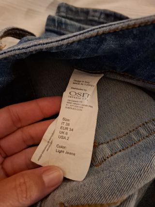 Pantalón tejano Subdued Talla 38 niña