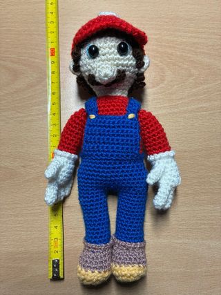 Figuras Mario y Luigi Ganchillo
