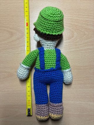 Figuras Mario y Luigi Ganchillo