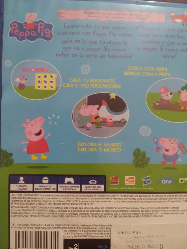 PS4 Mi Amiga Peppa Pig