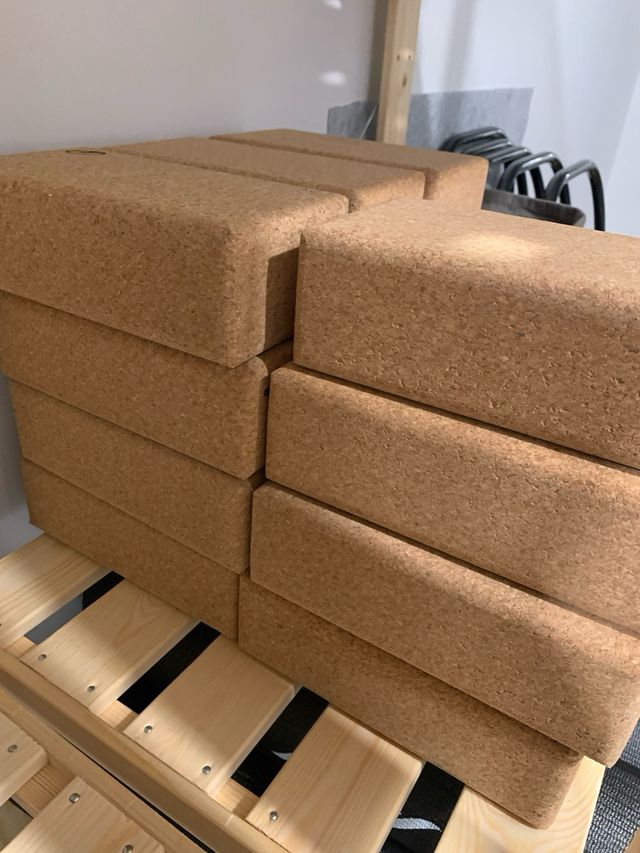 Bloques de corcho NaturYoga x 22