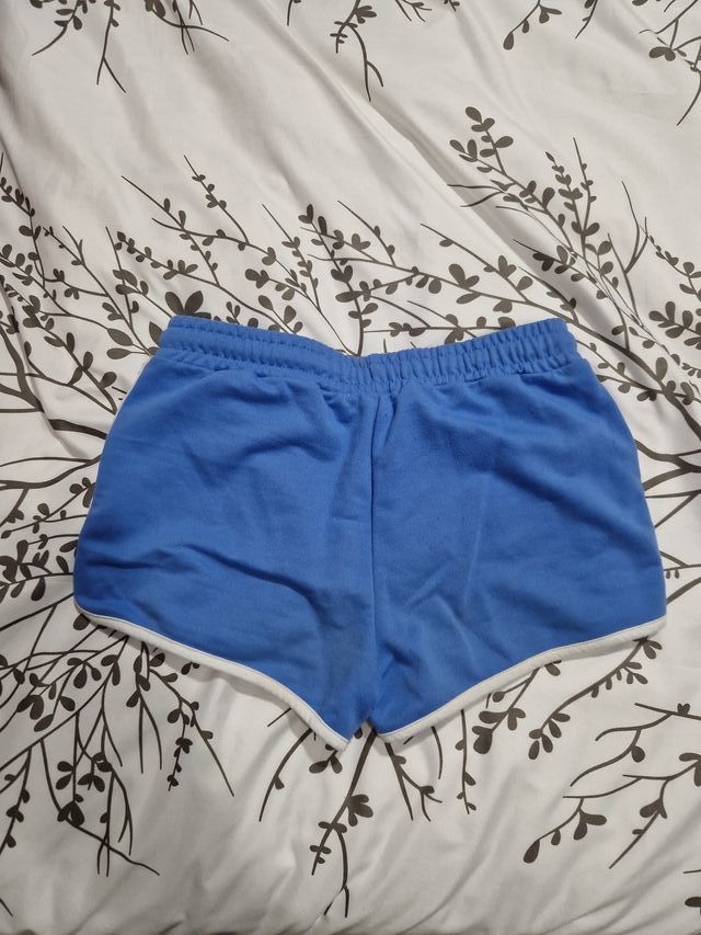 Pantalón corto verano niña azul