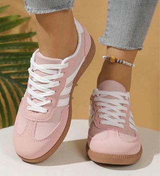 Zapatillas deportivas rosas mujer talla 37