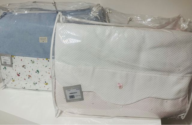 Edredón y Protector Cuna UZTURRE Nuevo