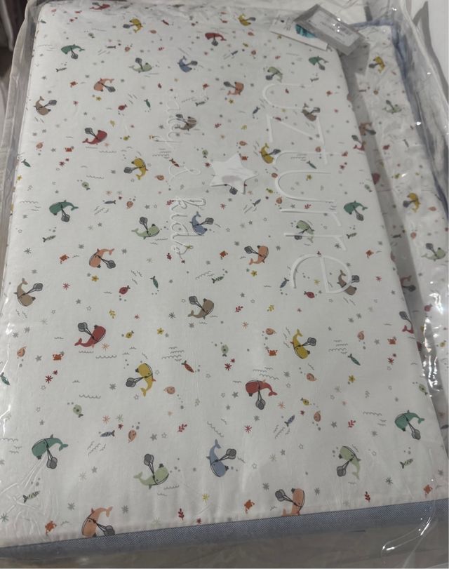 Edredón y Protector Cuna UZTURRE Nuevo