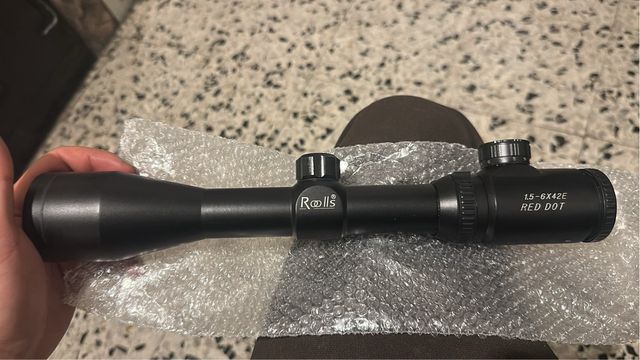 Visor de caza Rolls 1.5-6x42 red dot