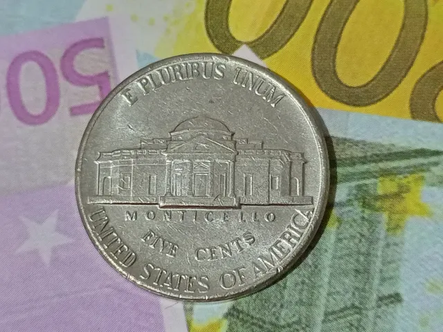 Moneda 5 Centavos USA 1996