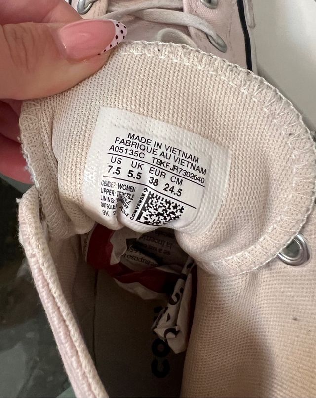 Converse All Star Plataforma Rosa