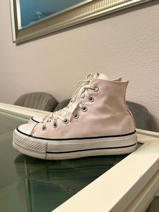 Converse All Star Plataforma Rosa