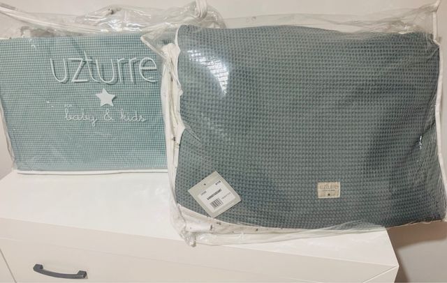 Edredón y protector cuna UZTURRE nuevo