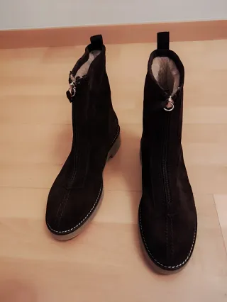 Botas NUEVAS Unisa Piel Marrón Chocolate Talla 40