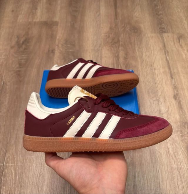 Adidas Samba OG Burdeos Talla 38 Burgundy Bordeaux