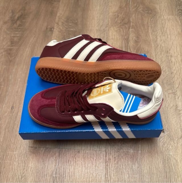 Adidas Samba OG Burdeos Talla 38 Burgundy Bordeaux