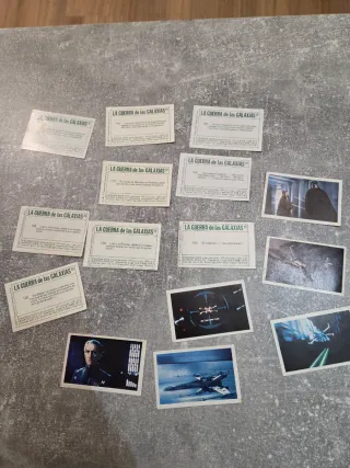 Colección Cromos La Guerra de las Galaxias 1977 