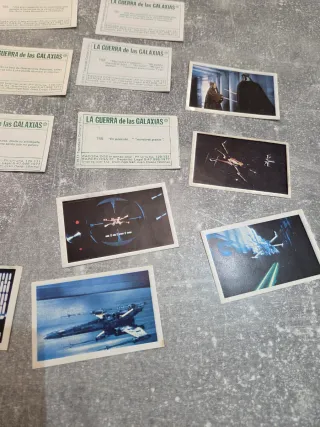 Colección Cromos La Guerra de las Galaxias 1977 