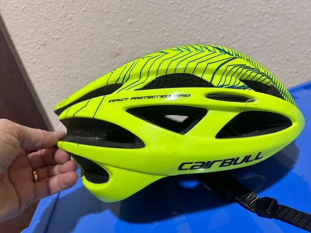 Casco Bicicleta S/M Amarillo Neón