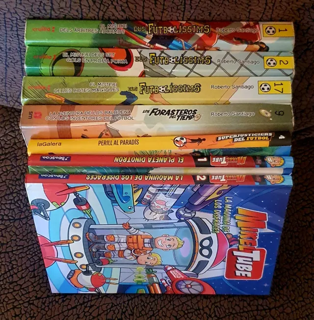 Els futbolissims
Los forasteros del tiempo
Y más