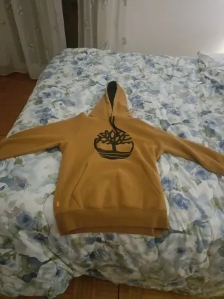 Felpa Timberland con cappuccio e logo