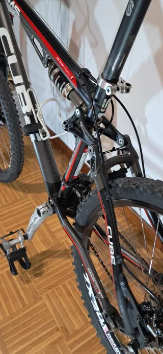 Bicicleta Cube XMS Doble Suspensión M/L