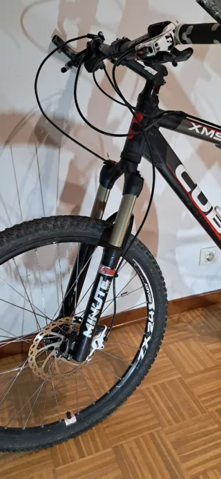 Bicicleta Cube XMS Doble Suspensión M/L
