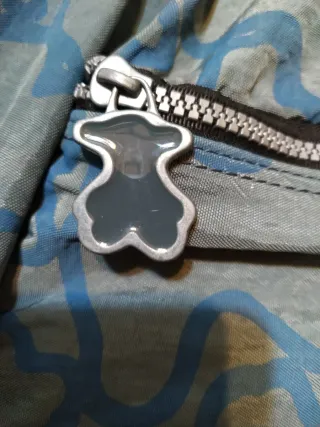 Mochila Tous Grande Azul y Gris