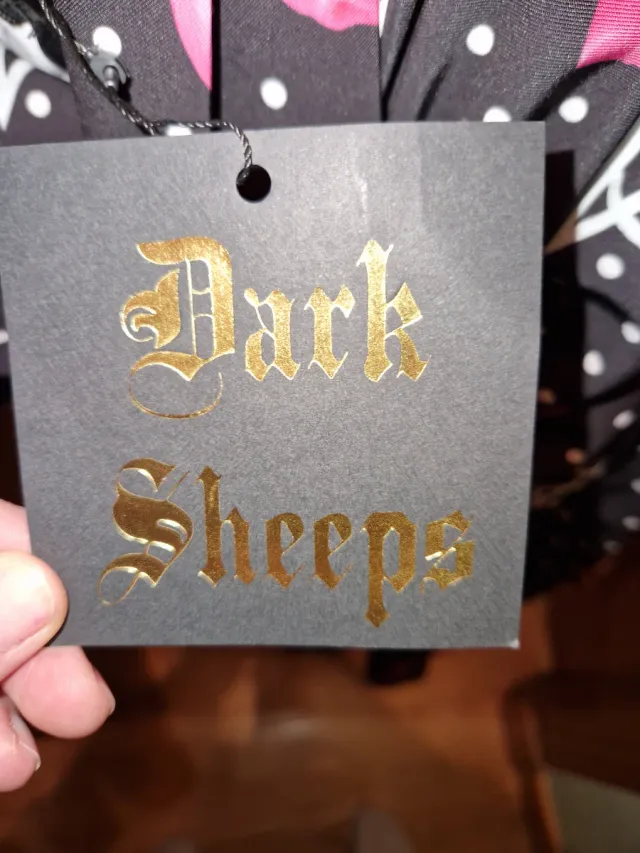 Vestido calaveras y estrellas talla L