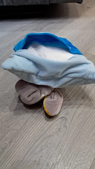 Cojín ratón para guardar pijama