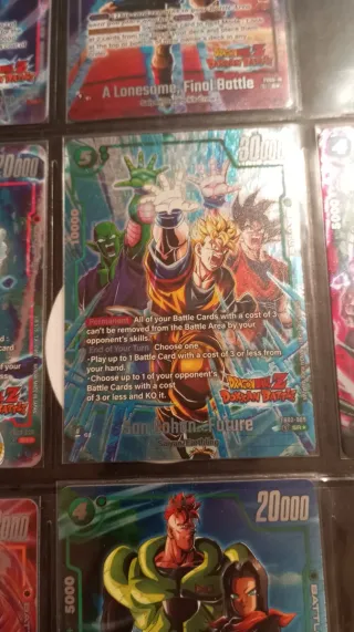 4x Dokkan Battle cartas Dragon Ball Fusion World