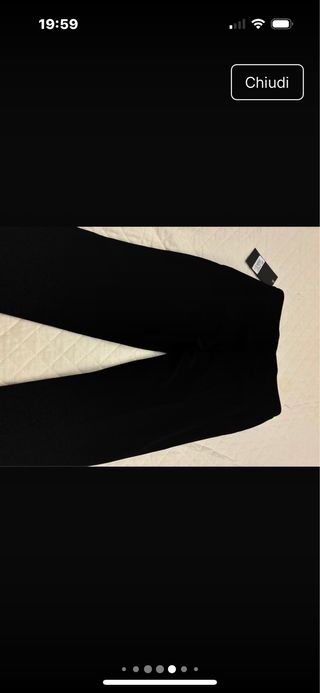 Tailleur pantalone nero taglia 46 slim