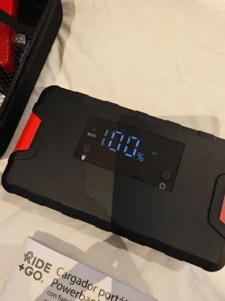 Cargador Portátil Powerbank 100%