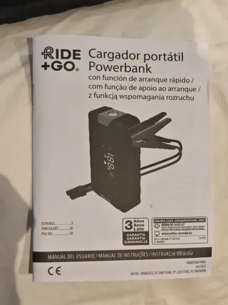 Cargador Portátil Powerbank 100%
