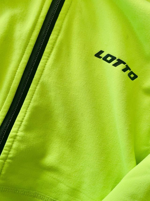 Felpa Lotto con zip e cappuccio