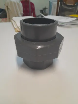 Tuerca unión PVC presión 75 mm