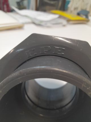 Tuerca unión PVC presión 75 mm