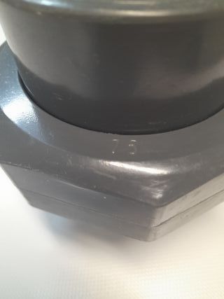 Tuerca unión PVC presión 75 mm