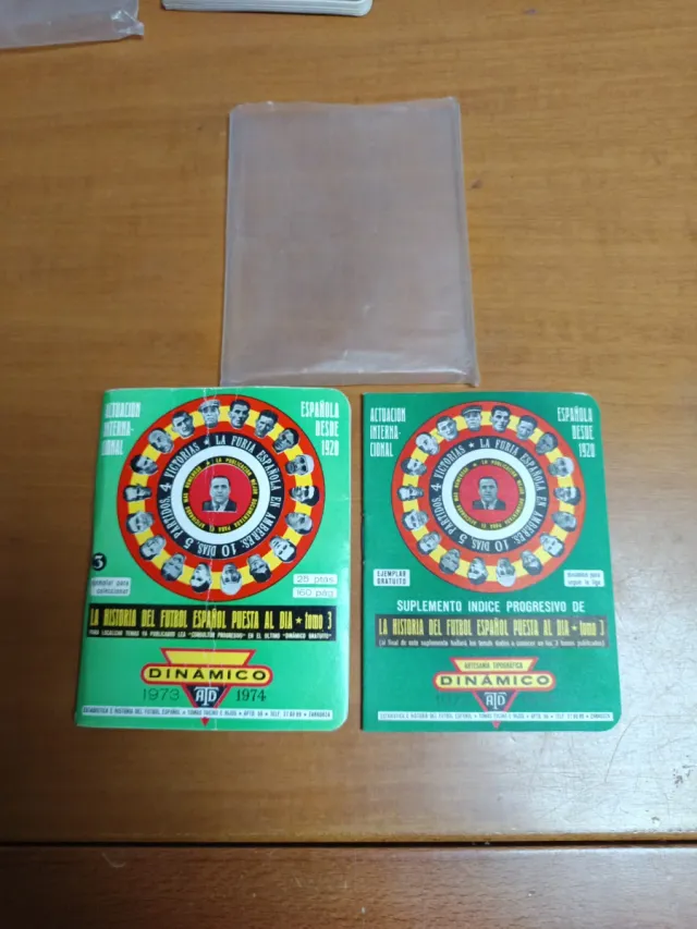 Suplementos Futbol Dinámico 1973-1974 y 1979-1980