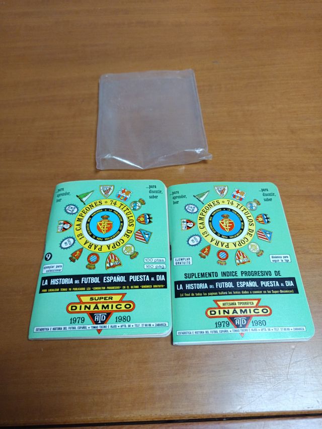 Suplementos Futbol Dinámico 1973-1974 y 1979-1980