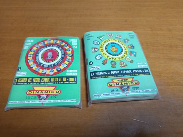 Suplementos Futbol Dinámico 1973-1974 y 1979-1980