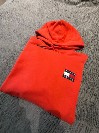 Sudadera Tommy Jeans Roja