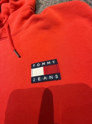 Sudadera Tommy Jeans Roja