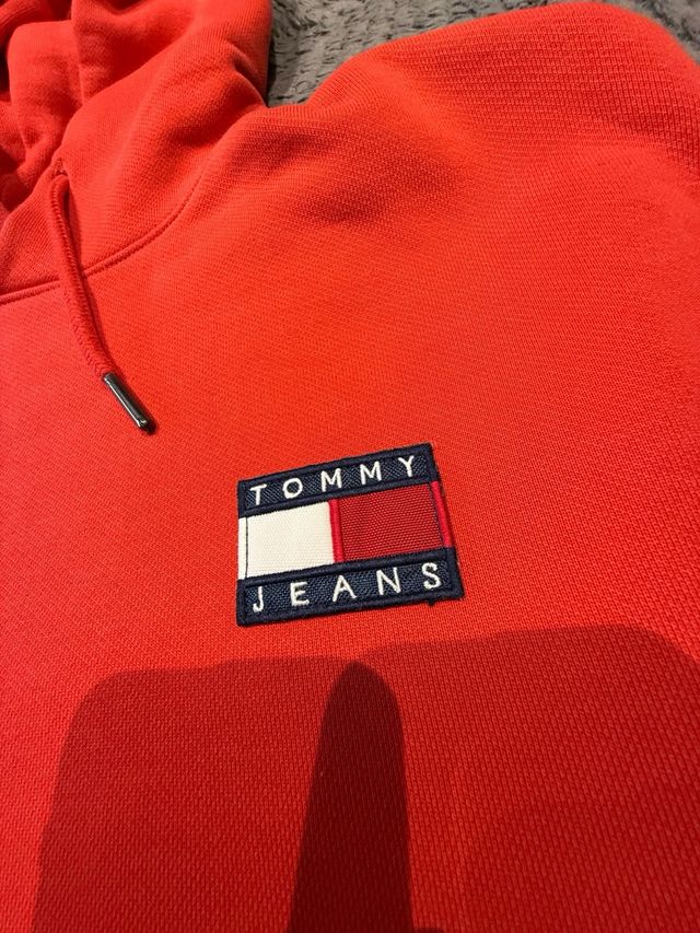 Sudadera Tommy Jeans Roja