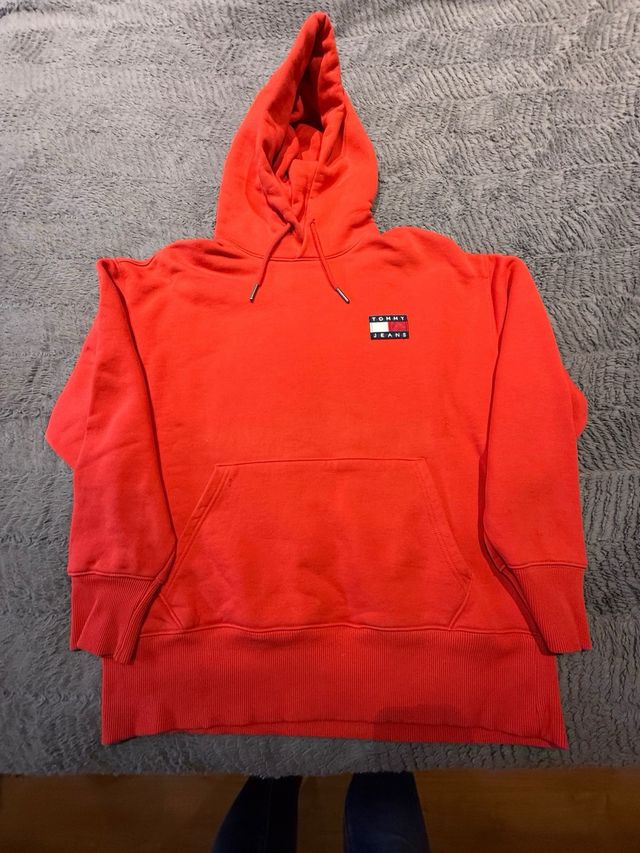 Sudadera Tommy Jeans Roja