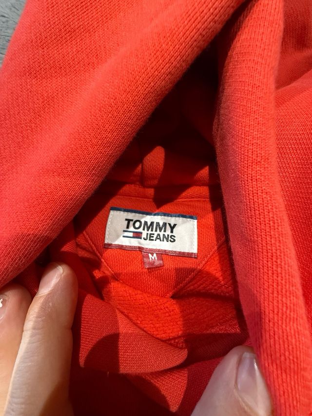 Sudadera Tommy Jeans Roja
