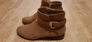 Botines mujer marrones