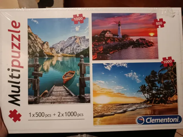 Set de 3 Puzles Clementoni