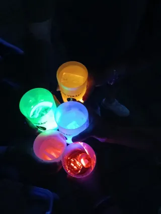 Vasos LED Personalizables