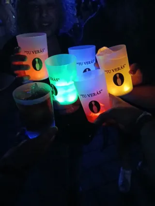 Vasos LED Personalizables