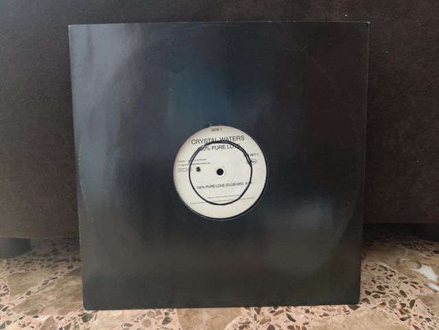 Vinilo Crystal Waters 100% Pure Love
